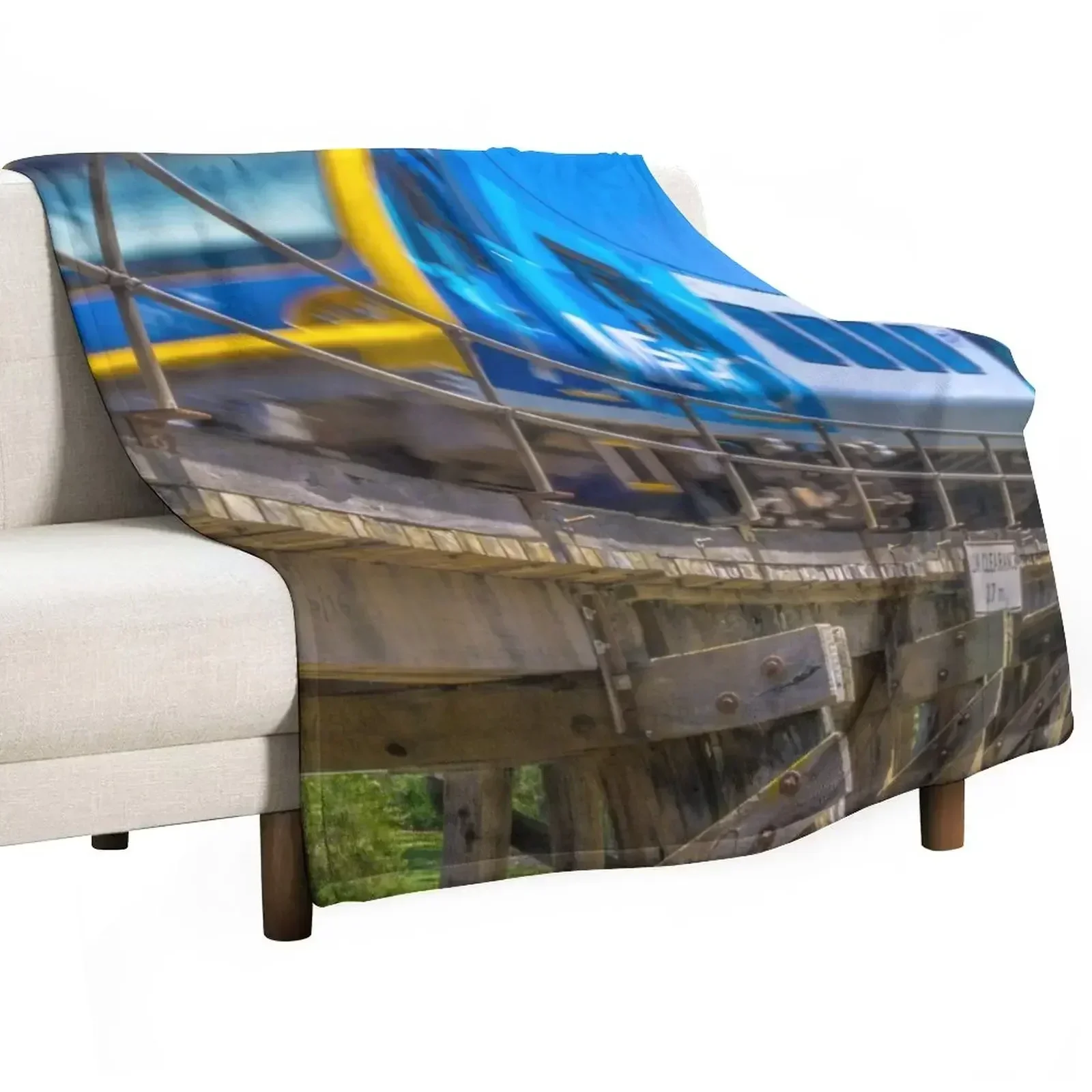 Home Decor Melbourne - Melbourne Metro Train on Trestle Bridge