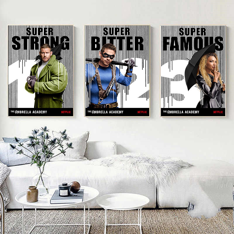 Home Decor Ikea - Classic Movie The Umbrella Academy Bedroom