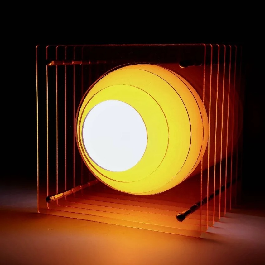 Home Decor Happy - DIY Acrylic Thousand Layer Lamp Moon