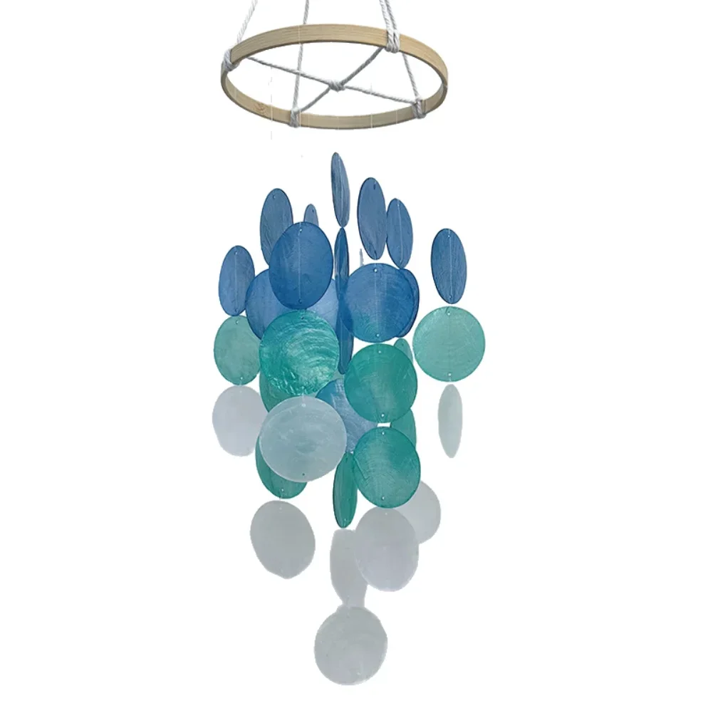 Boho Wind Chimes - Handmade Bohemian Shell Wind Chime With