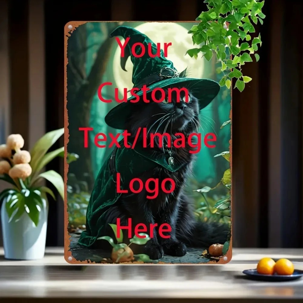Home Decor Free Images - 20.32×30.48CM Custom HD‑Print Aluminum Plaque, Personalized