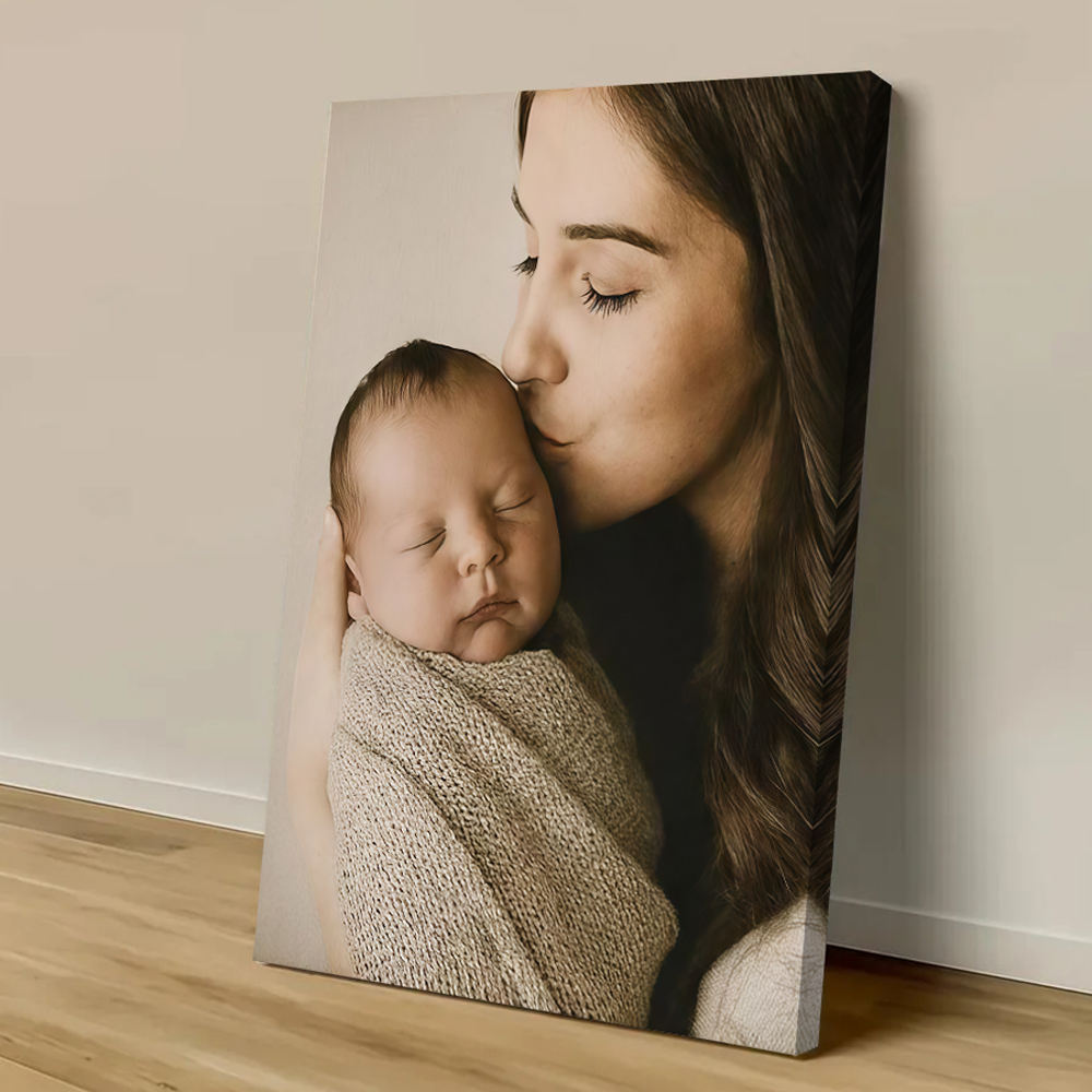 Home Decor Rustic - Custom Print Canvas Painting From Your