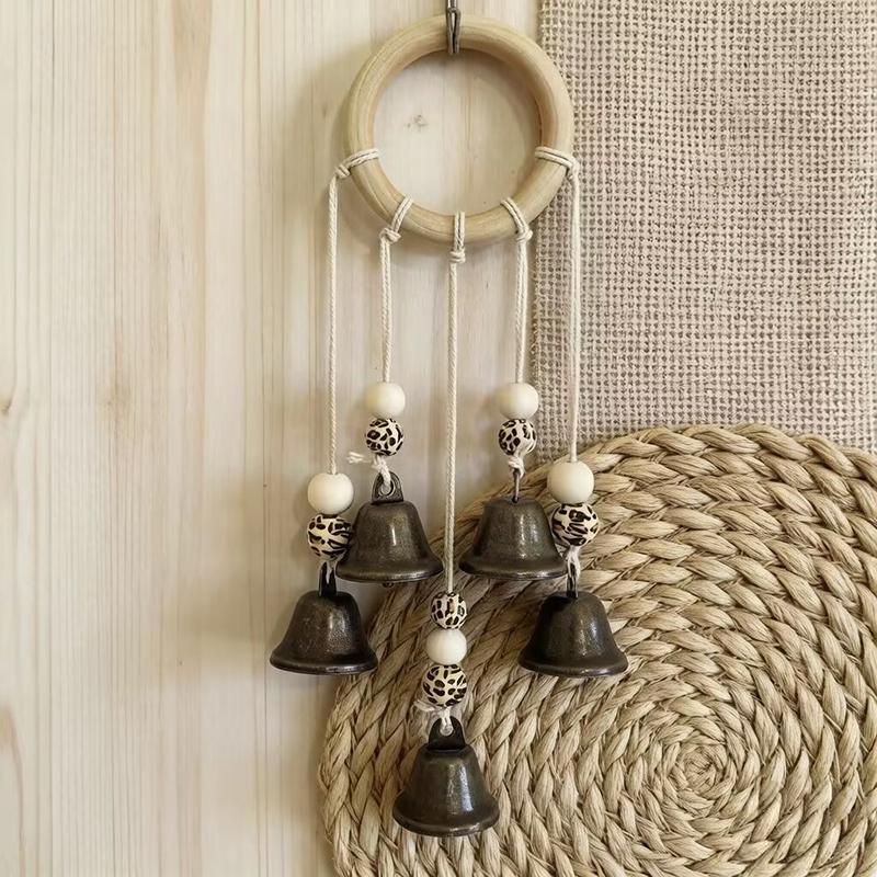 Boho Wind Chimes - Bohemian Wind Chime With Natural Wooden