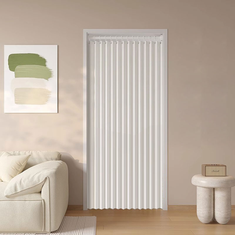 Accordion Folding Door Curtain - Room Divider Screen recension och pris