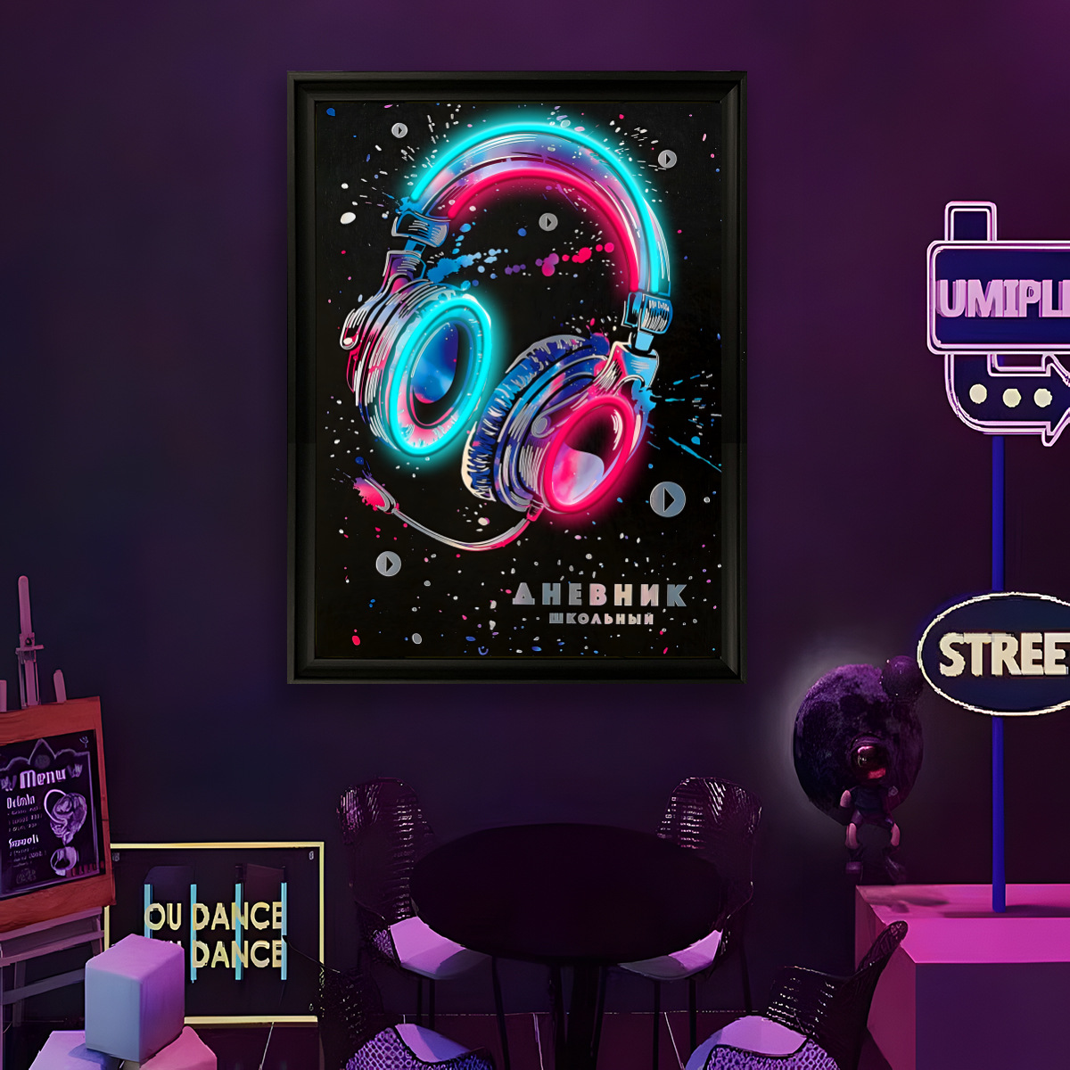 USB Powered LED Neon Light Fun - Home Decor Painting recension och pris