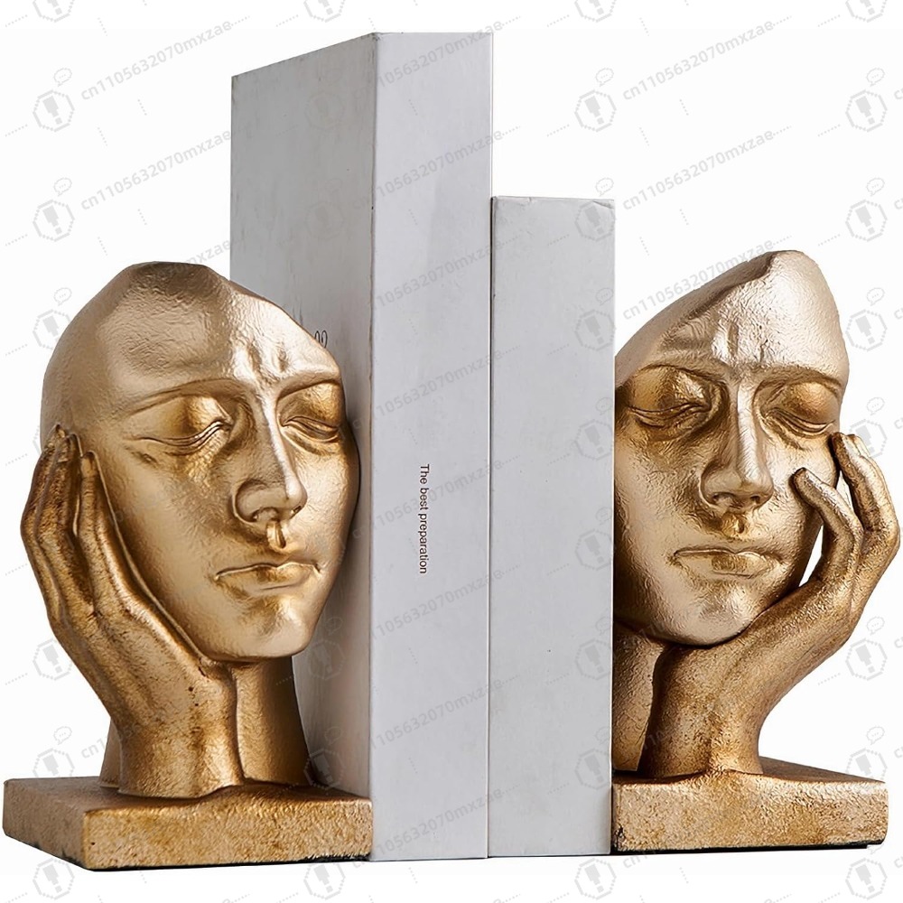 Vintage Thinker Book Ends for  - Aesthetic Bookend recension och pris