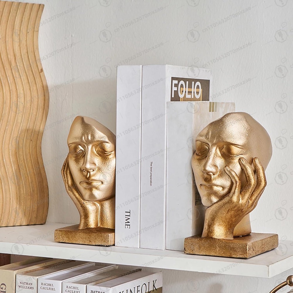 Vintage Thinker Book Ends for  - Aesthetic Bookend recension och pris
