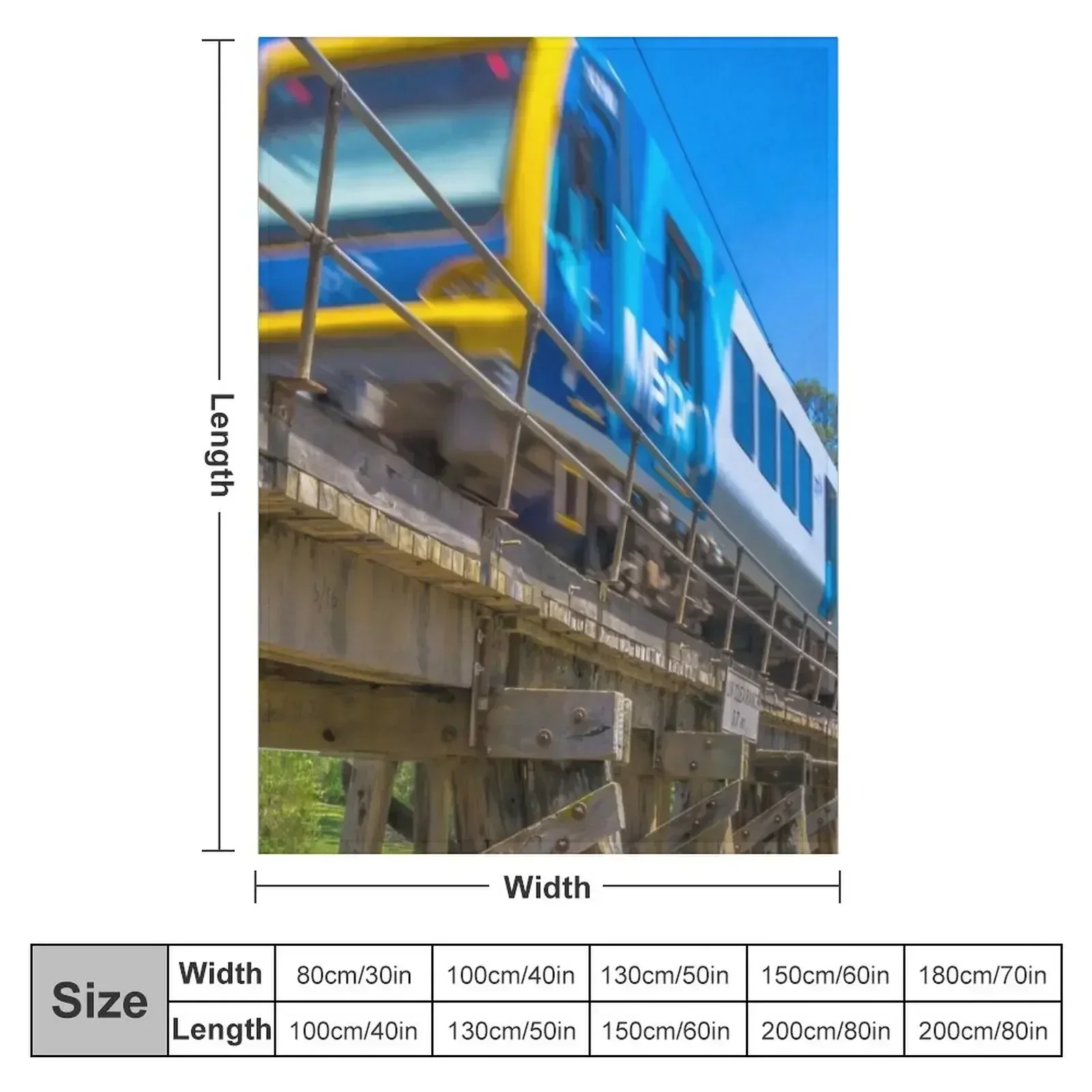 Melbourne Metro Train on Trest - Home Decor Melbourne recension och pris
