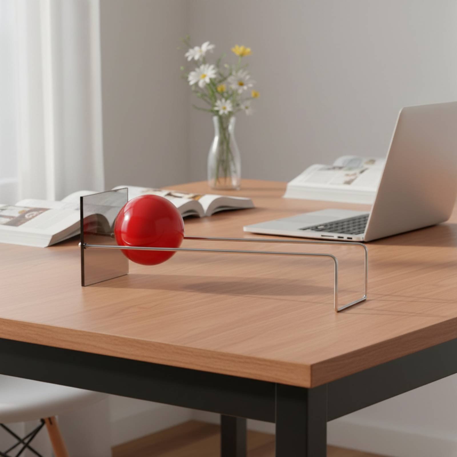 Acrylic Book Stopper Stainless - Aesthetic Bookend recension och pris