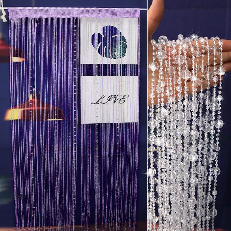 1pcs 100*200cm Crystal Beaded  - Room Divider Screen recension och pris