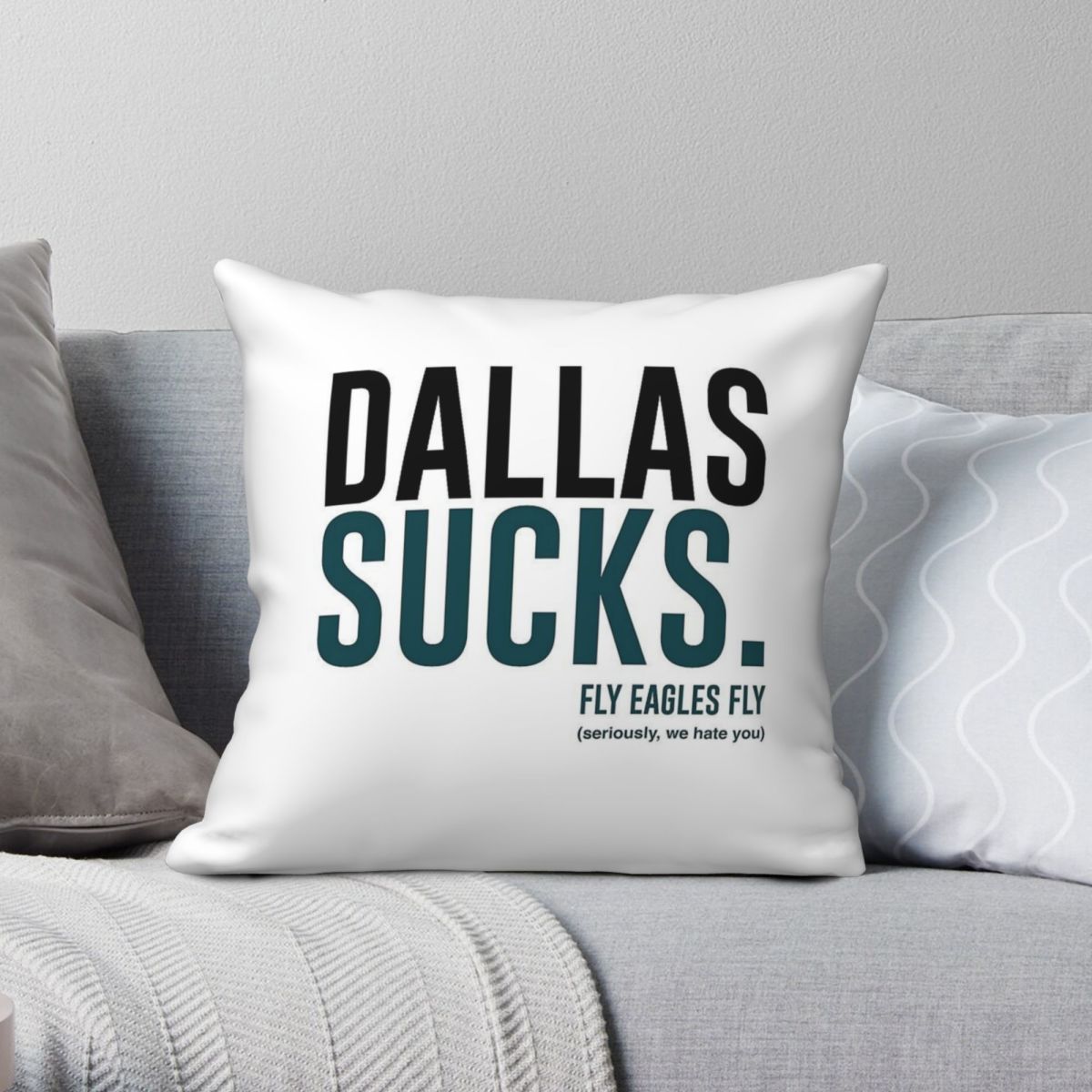 Dallas Sucks Fly Eagles Fly Sq - Home Decor Dallas recension och pris