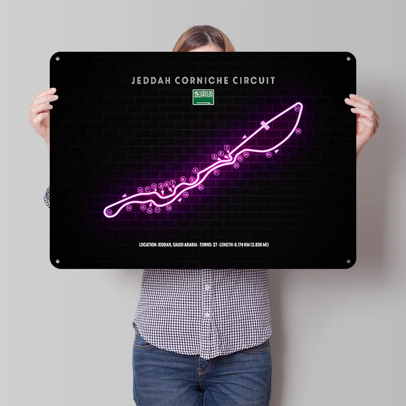 Jeddah Corniche Circuit 3D Tex - Home Decor Jeddah recension och pris