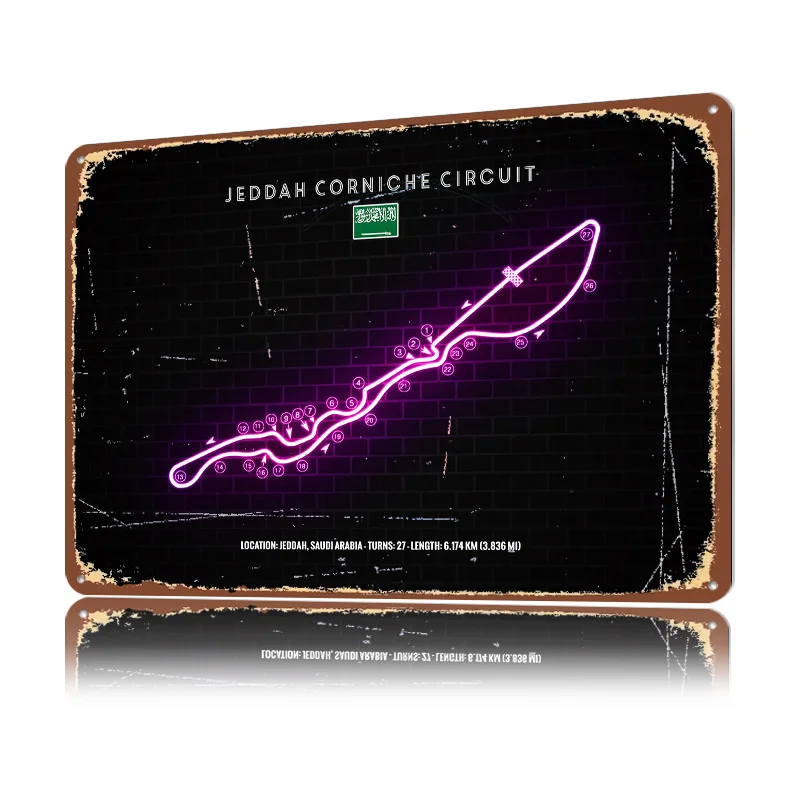 Jeddah Corniche Circuit 3D Tex - Home Decor Jeddah recension och pris