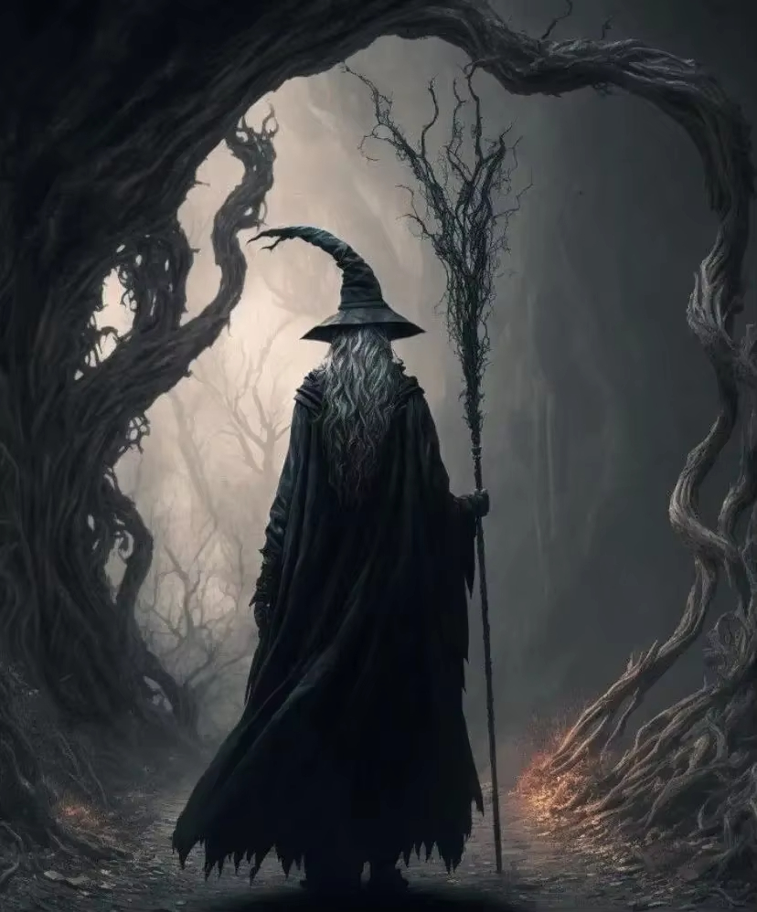 Dark Academia Art The Witch De - Home Decor Quirky recension och pris