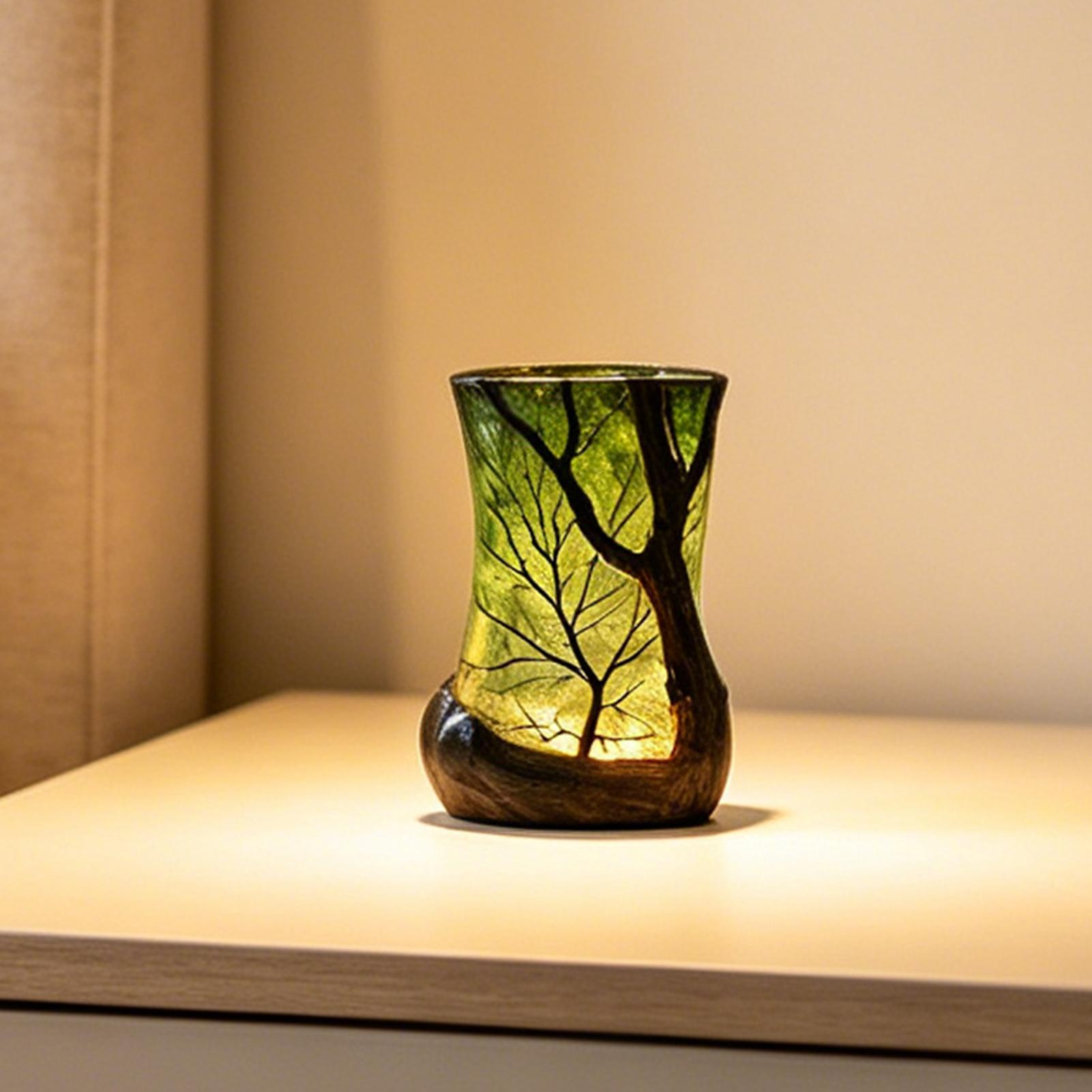Bedside Table Lamp Forest Nigh - Home Decor Light recension och pris