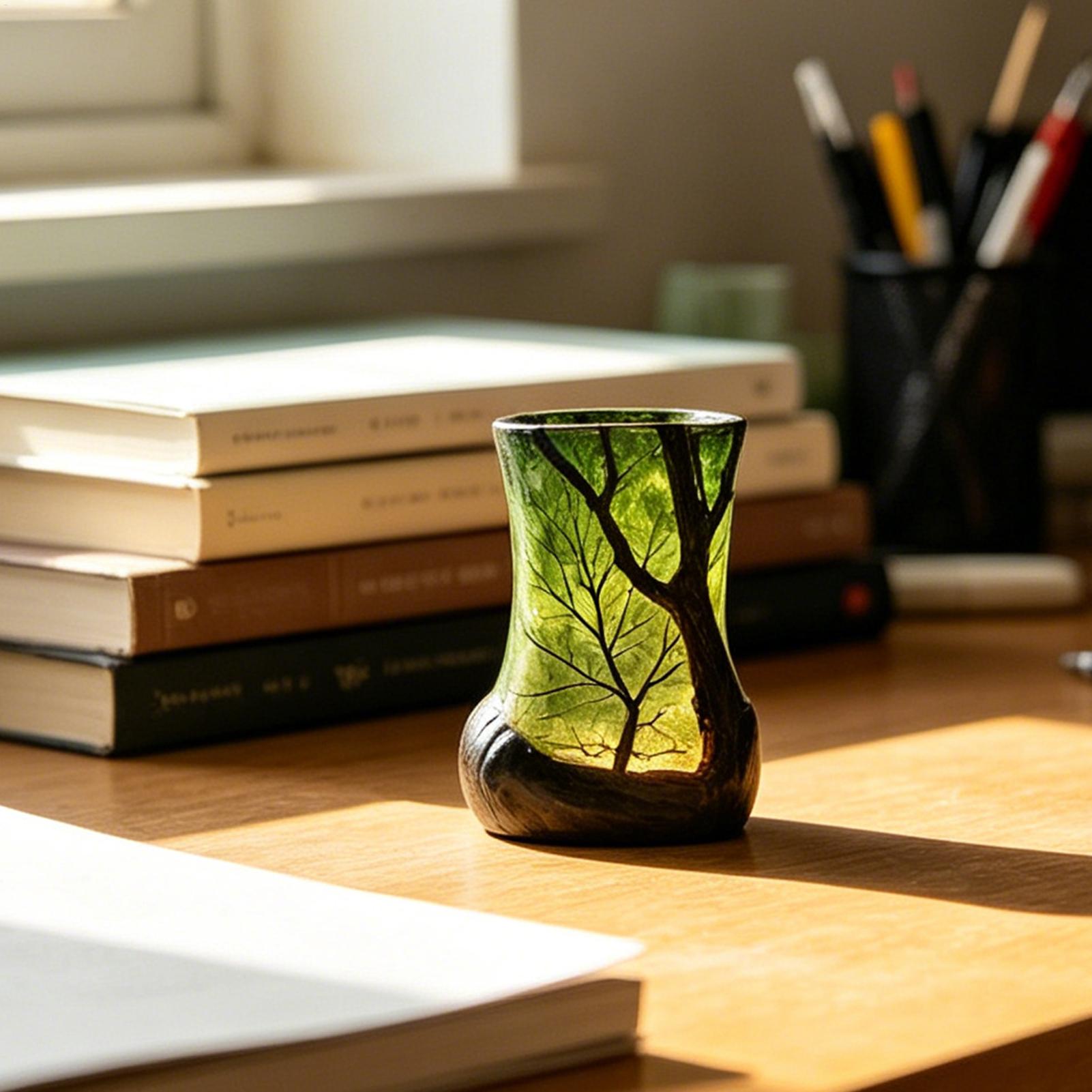 Bedside Table Lamp Forest Nigh - Home Decor Light recension och pris