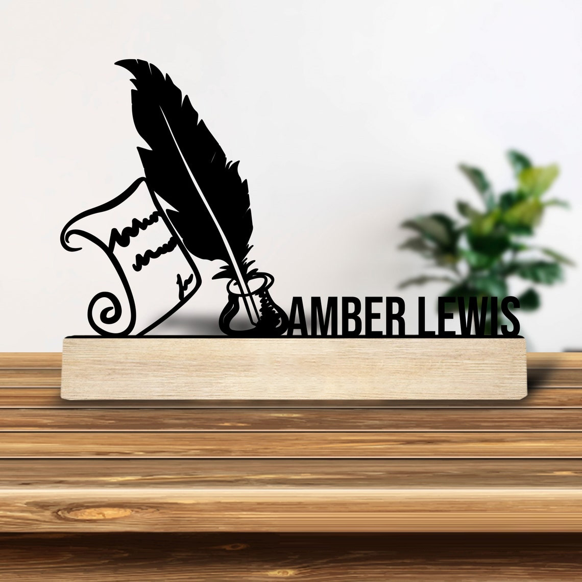 1pc Personalized Retro Iron St - Home Decor Quirky recension och pris