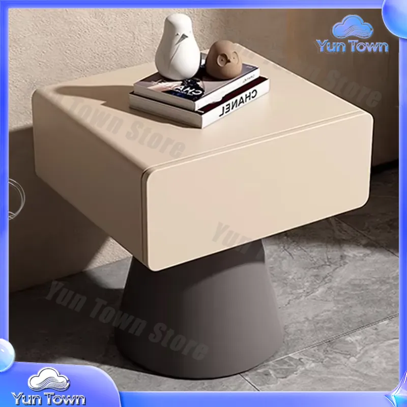 Small Cream Bedside Table with - Home Decor Ikea recension och pris