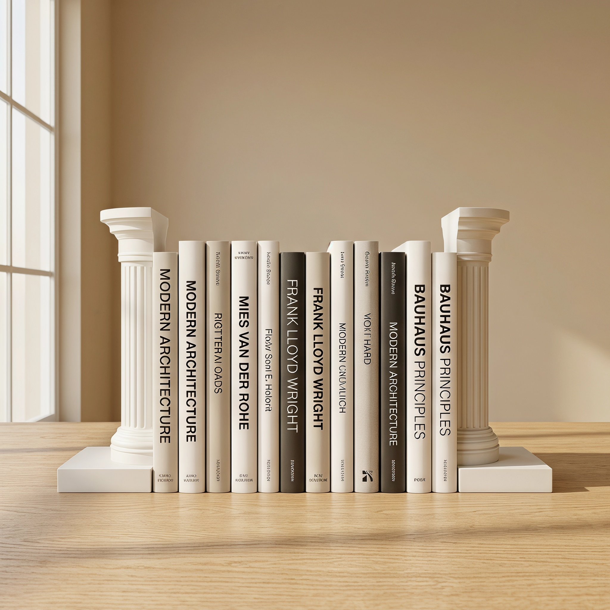 2pcs Roman Column Book Ends Vi - Aesthetic Bookend recension och pris