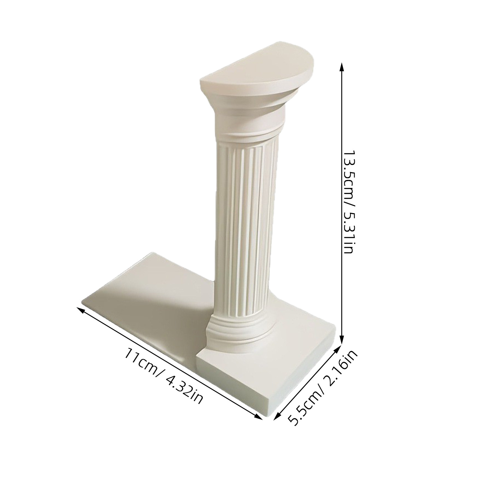 2pcs Roman Column Book Ends Vi - Aesthetic Bookend recension och pris