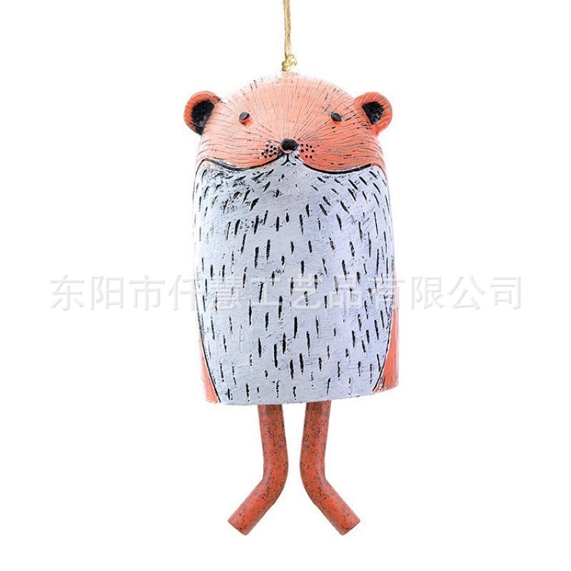Resin Bear Wind Chime Boho Han - Boho Wind Chimes recension och pris