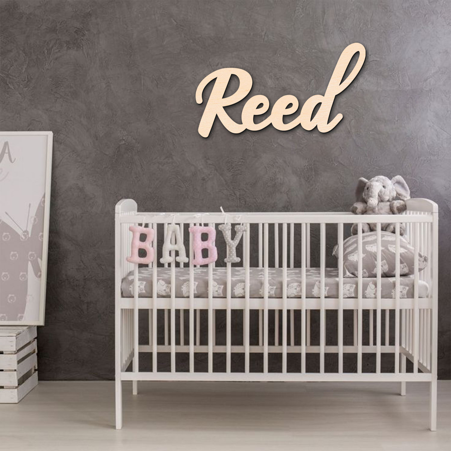 1pc personalized wooden surnam - Home Decor Rustic recension och pris