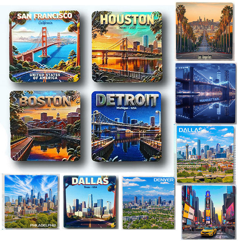 USA Fridge Magnets Dallas Bost - Home Decor Dallas recension och pris