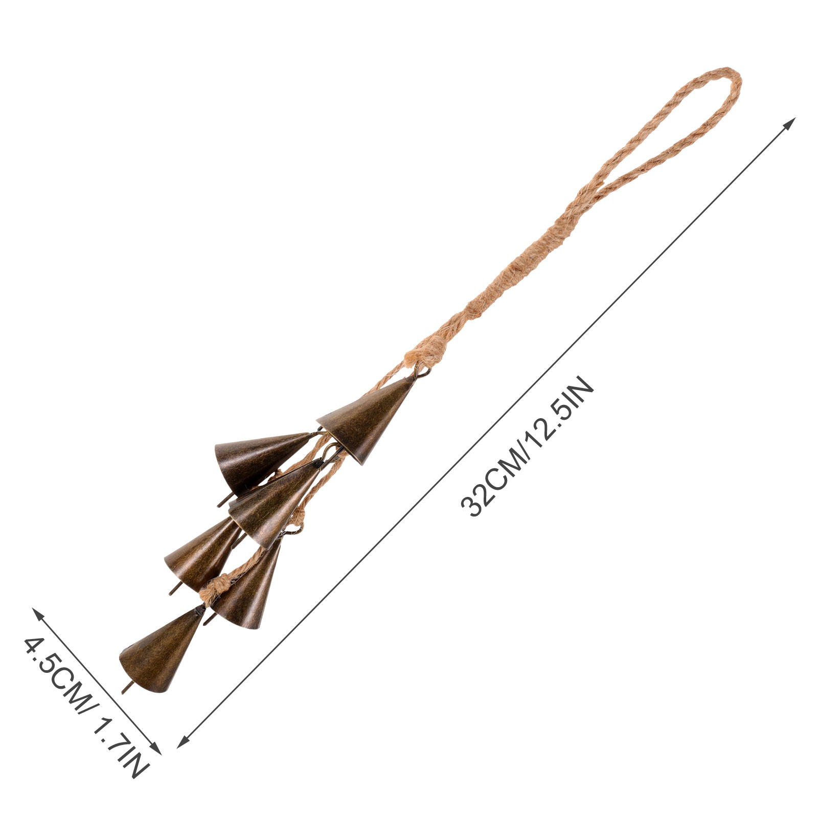Decorative Witch Bell Wind Chi - Boho Wind Chimes recension och pris