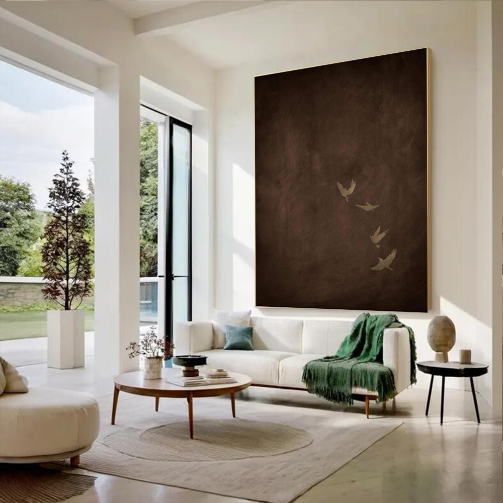 100% Handmade Abstract Oil Pai - Home Decor Free Images recension och pris