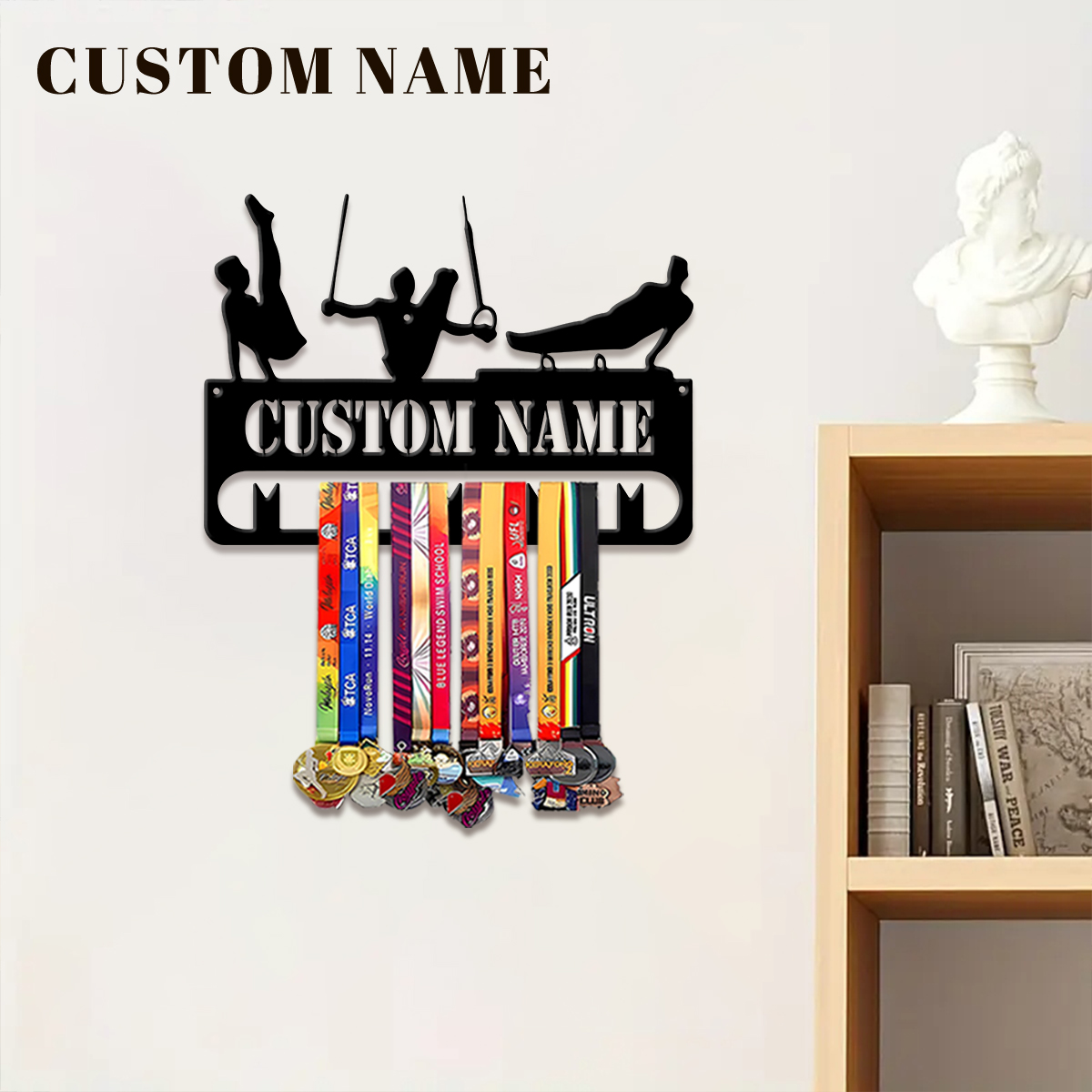 1pc Custom Fitness Metal Medal - Home Decor Happy recension och pris
