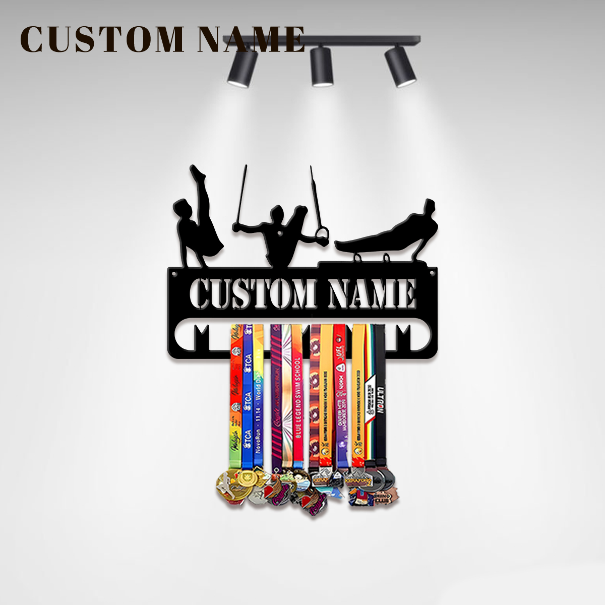 1pc Custom Fitness Metal Medal - Home Decor Happy recension och pris