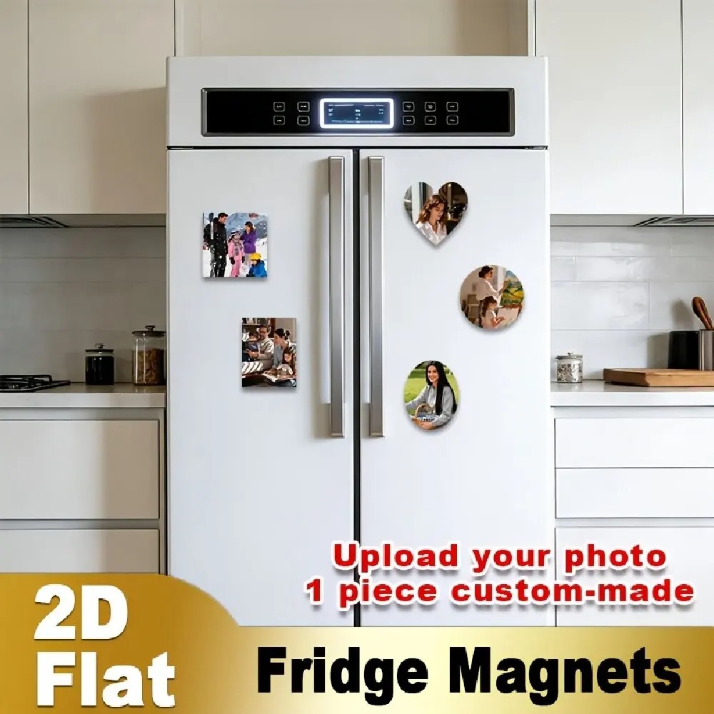 Custom Photo Fridge Magnet 2D  - Home Decor Painting recension och pris