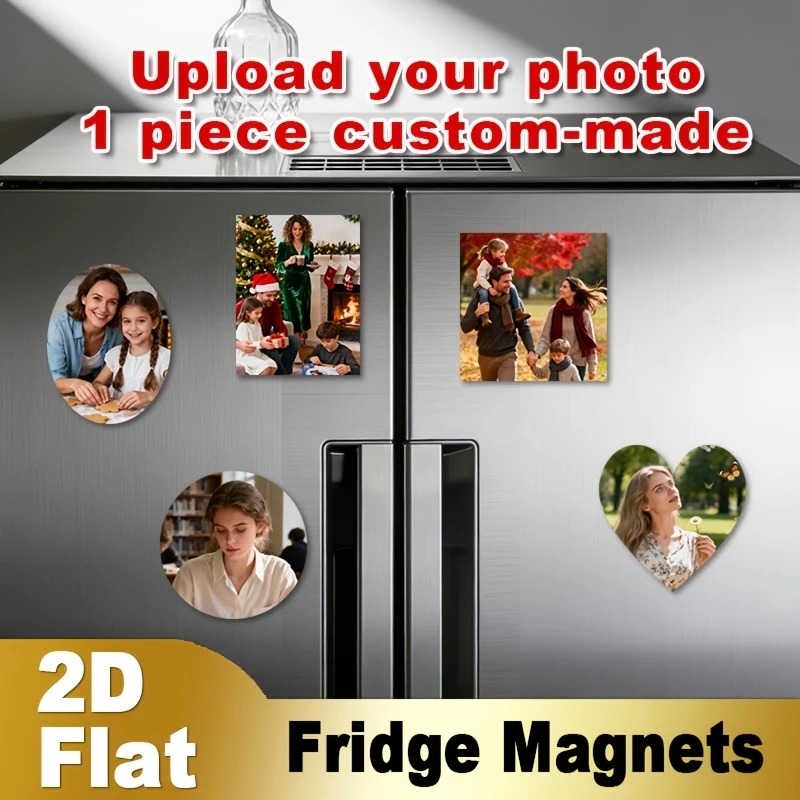 Custom Photo Fridge Magnet 2D  - Home Decor Painting recension och pris