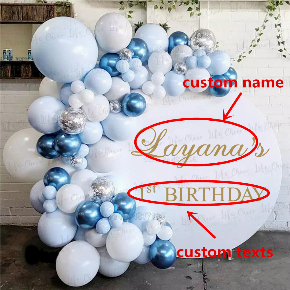 Birthday Party Vinyl Wall Deca - Home Decor Indonesia recension och pris