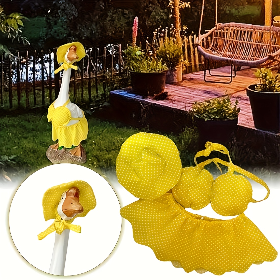 Goose Outfit 23 Inch Hawaii Bi - Home Decor Quirky recension och pris