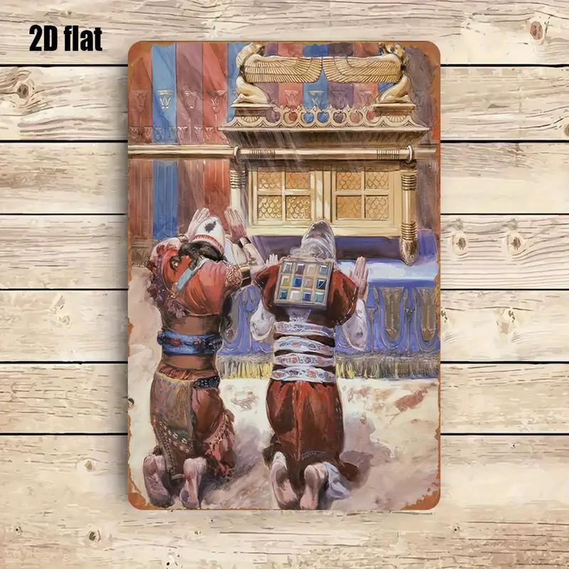 CIFBUY Rustic Biblical Scene M - Home Decor Rustic recension och pris