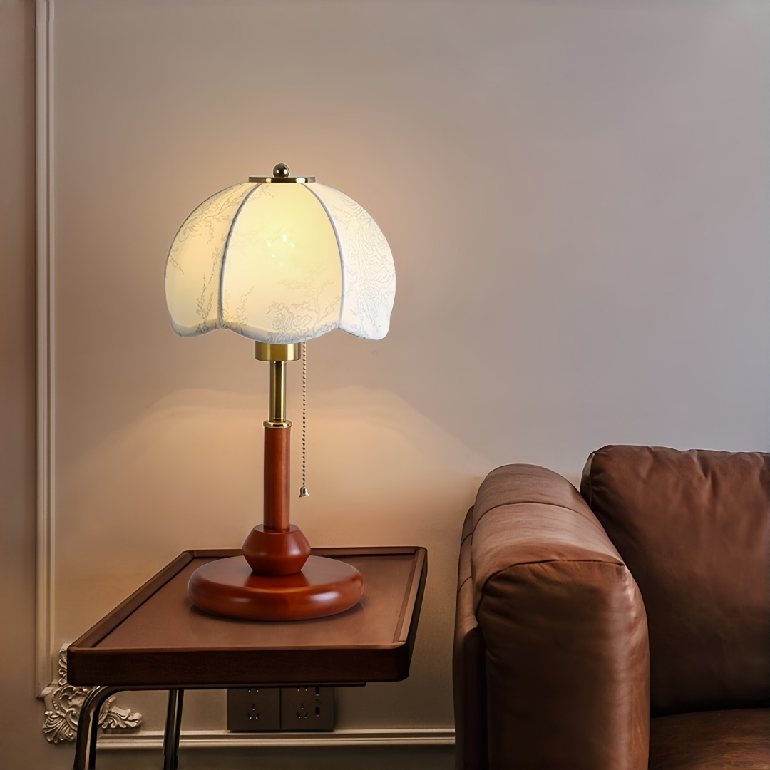 Vintage Scalloped Dome Table L - Home Decor Light recension och pris
