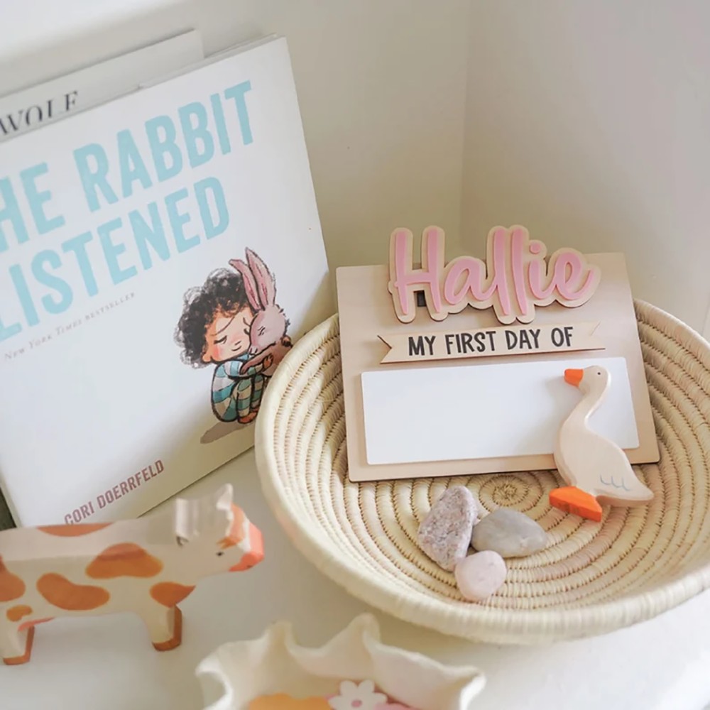 1Pc Custom First and Last Day  - Home Decor Rustic recension och pris