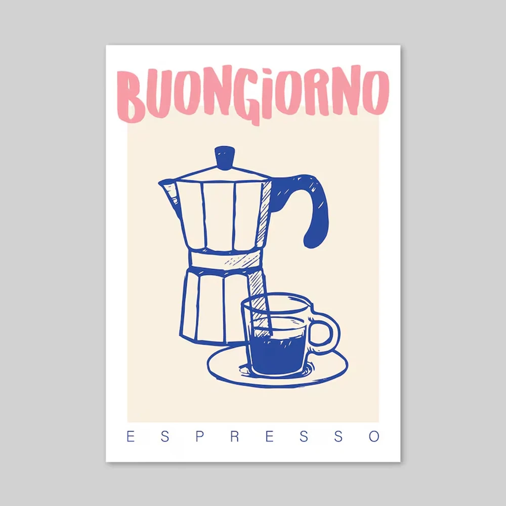 Modern Coffee Espresso Wall Ar - Home Decor Nz recension och pris
