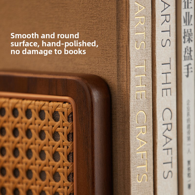 Rattan Woven Bookends Creative - Aesthetic Bookend recension och pris