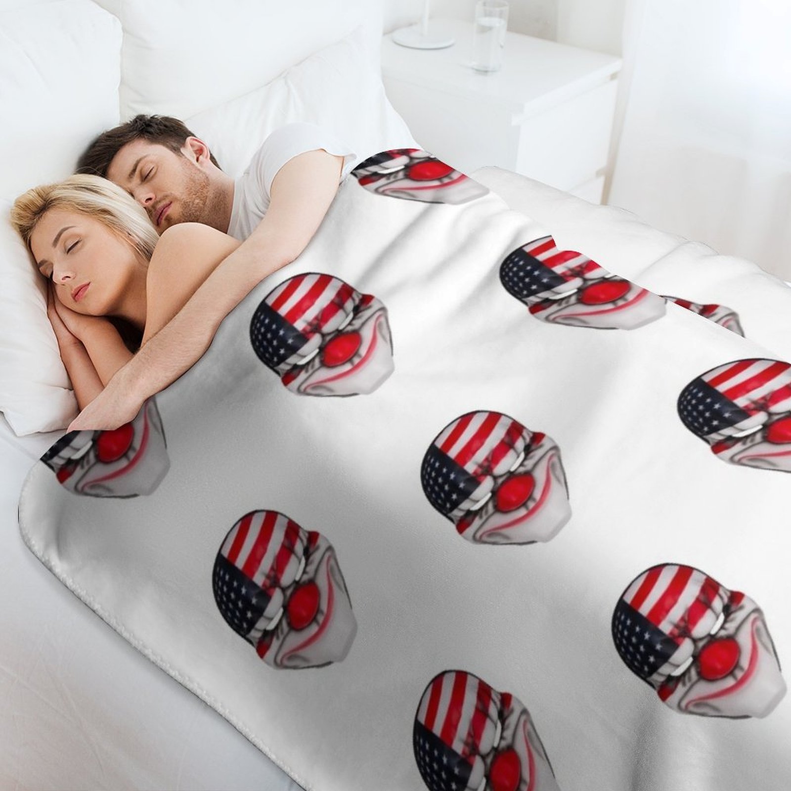 Dallas Mask Throw Blanket Deco - Home Decor Dallas recension och pris