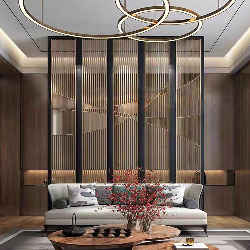 custom.Modern Stainless Steel  - Room Divider Screen recension och pris