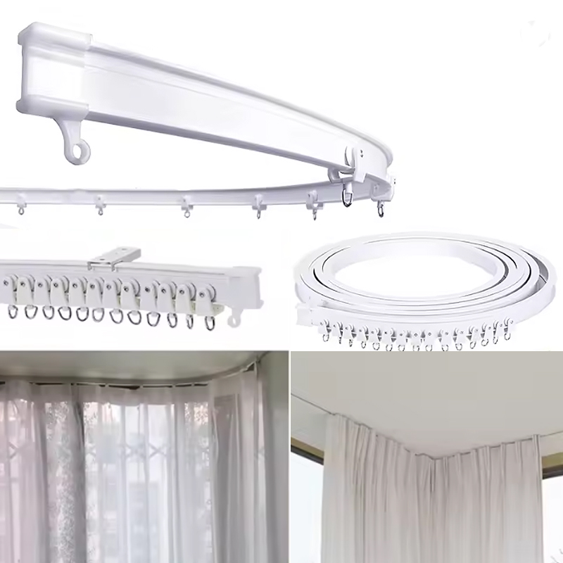 Flexible Bendable Ceiling Curt - Room Divider Screen recension och pris