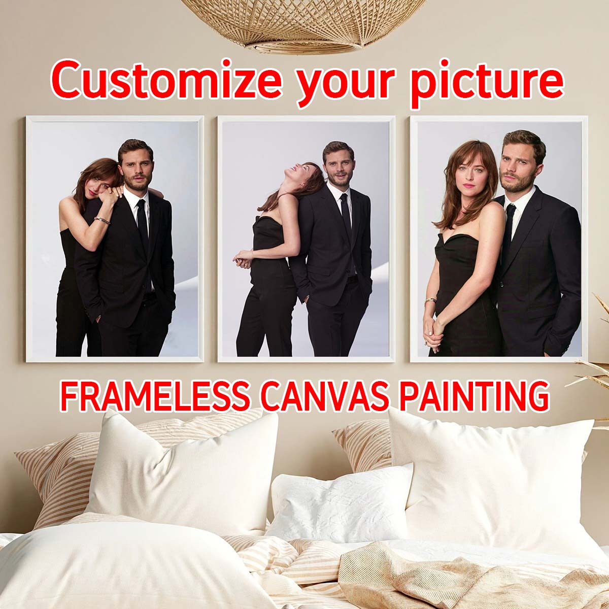 Custom Print Canvas Painting F - Home Decor Rustic recension och pris