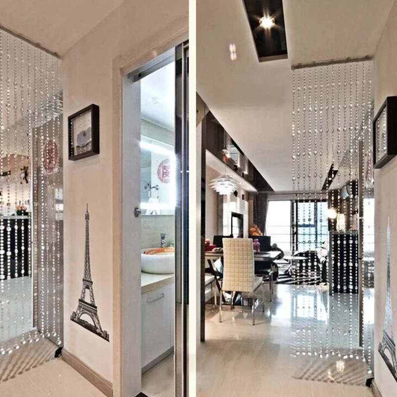 Crystal Glass Bead Curtain Dra - Room Divider Screen recension och pris