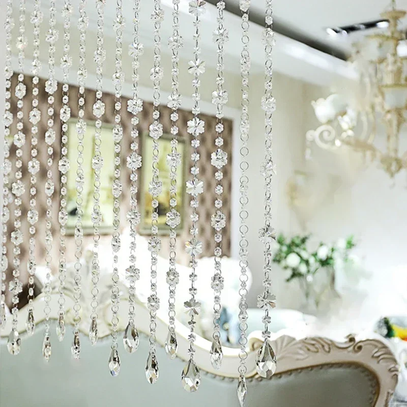 Crystal Glass Bead Curtain Dra - Room Divider Screen recension och pris
