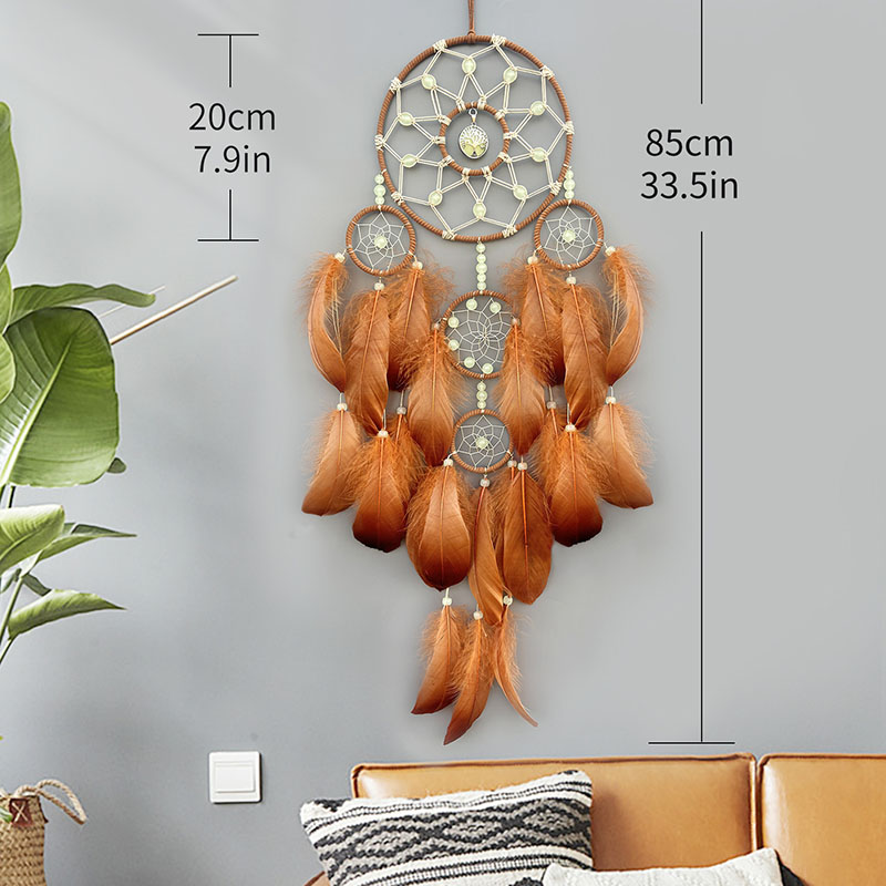 Boho Dream Catcher Hand-woven  - Boho Wind Chimes recension och pris