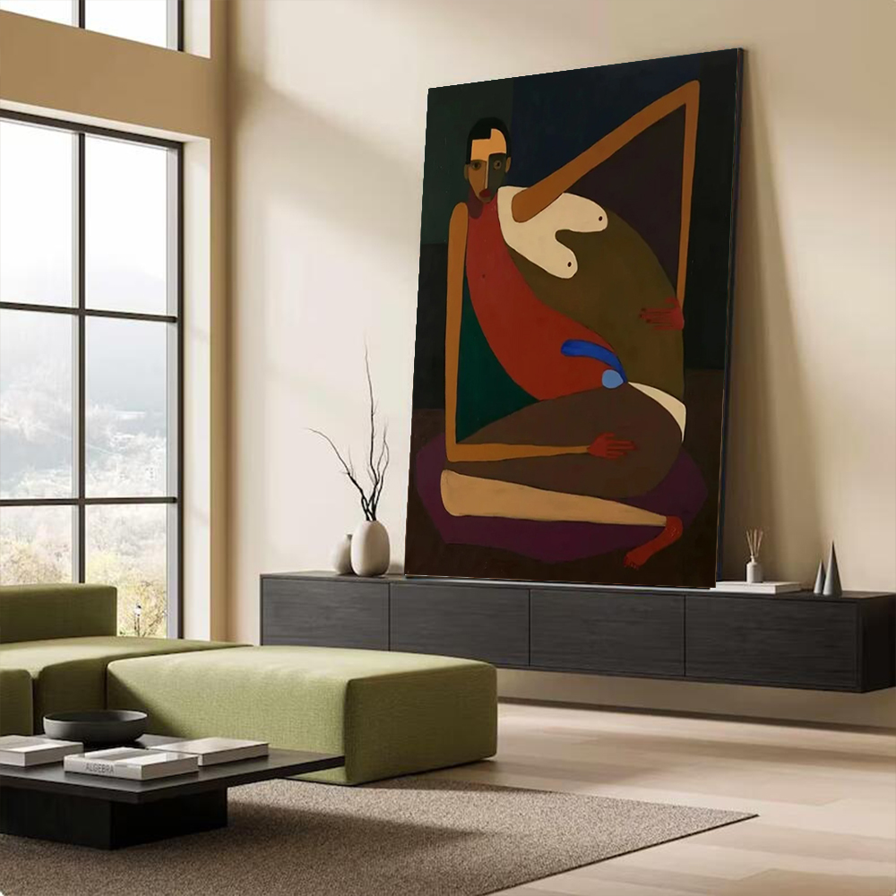 Handmade Abstract Oil Painting - Home Decor Free Images recension och pris