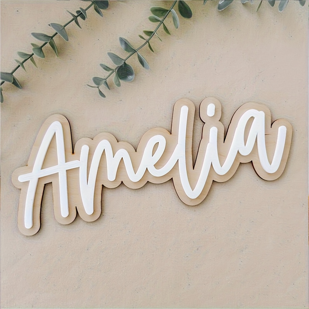 Customizable Double-Layered Wo - Home Decor Rustic recension och pris