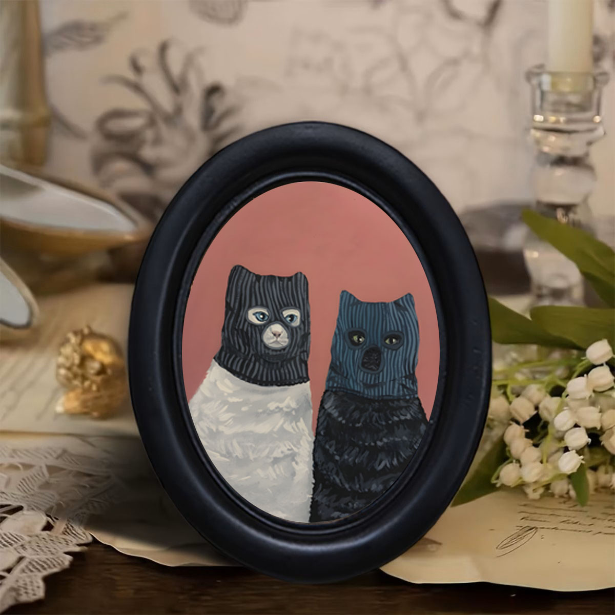 1 Piece of Quirky Robber Cat W - Home Decor Quirky recension och pris